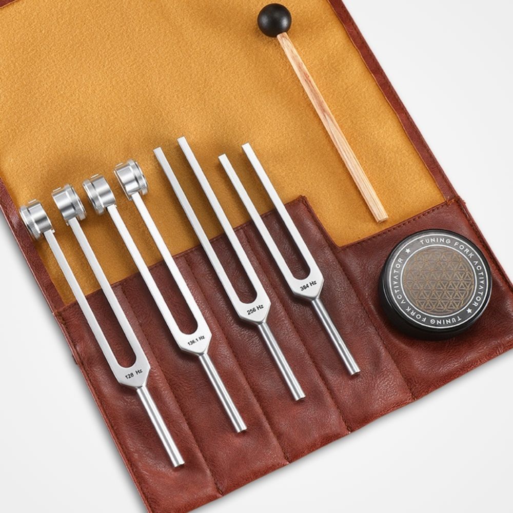 Caveyra Resonance Forks™ – Complete Sound Healing Kit