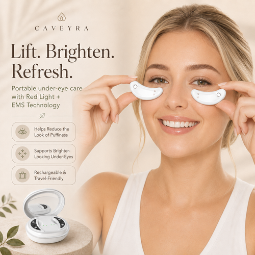 Caveyra Red Light + EMS Under Eye Patches