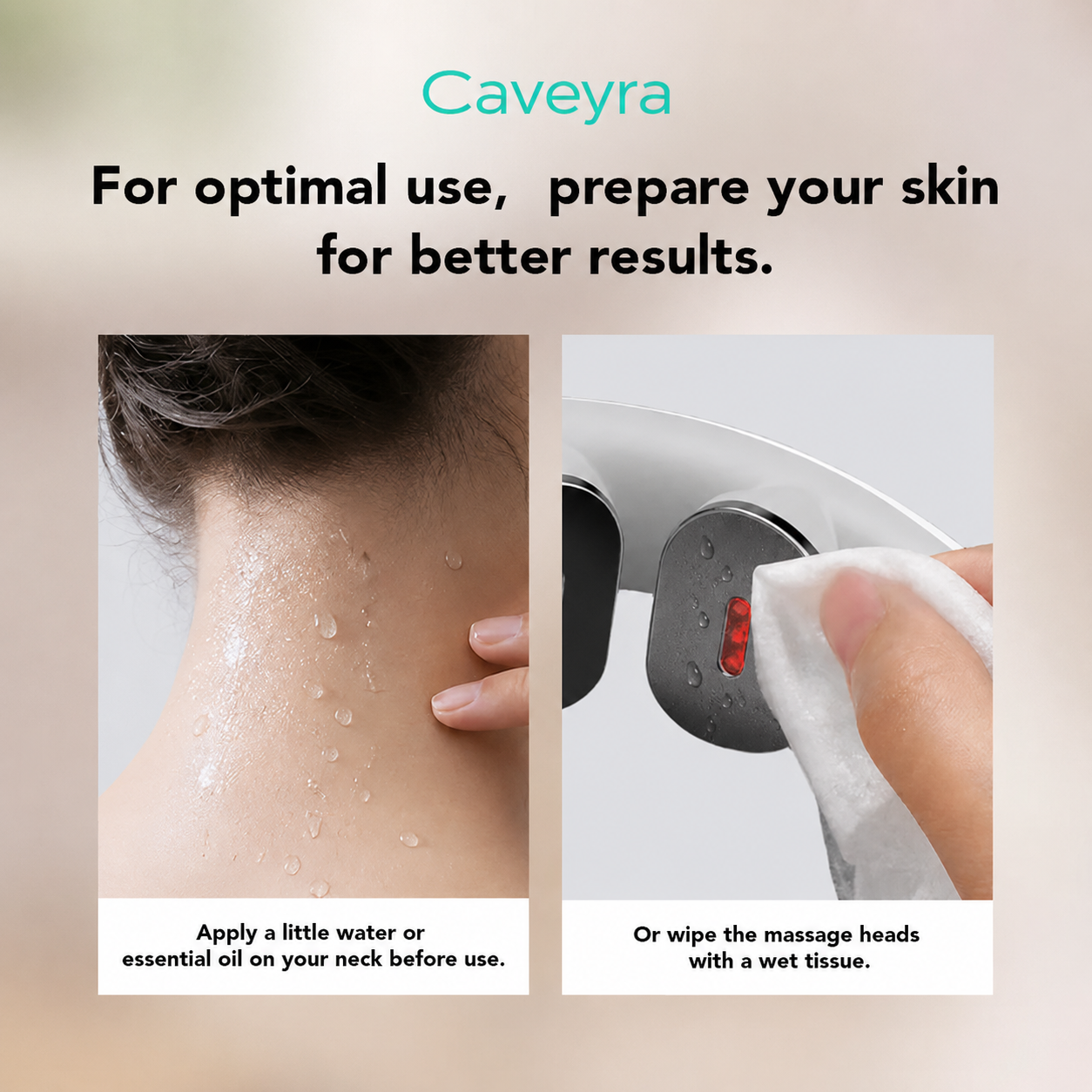 Caveyra PulseHeat™ Neck Massager
