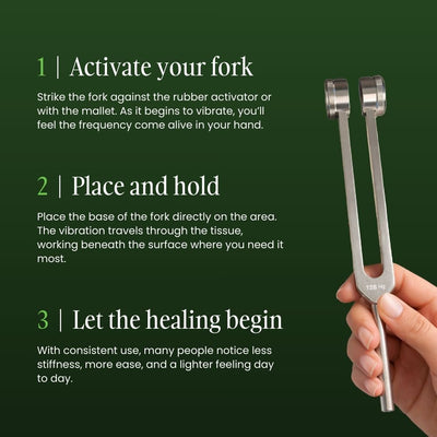 Caveyra Resonance Forks™ – Complete Sound Healing Kit